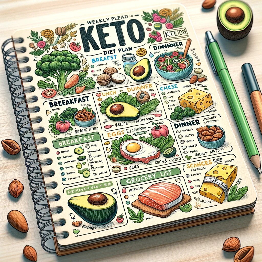 image of keto diet planer 