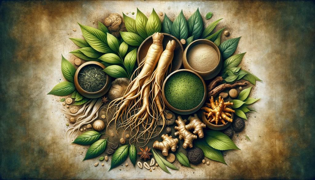 Collage of the natural ingredients