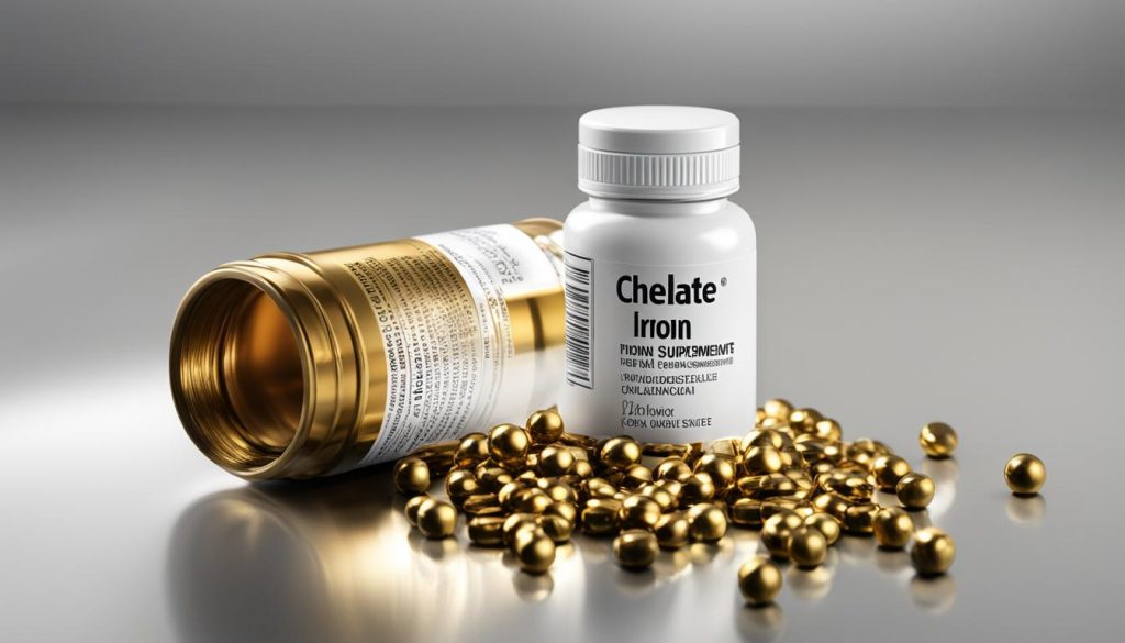 chelate iron supplements