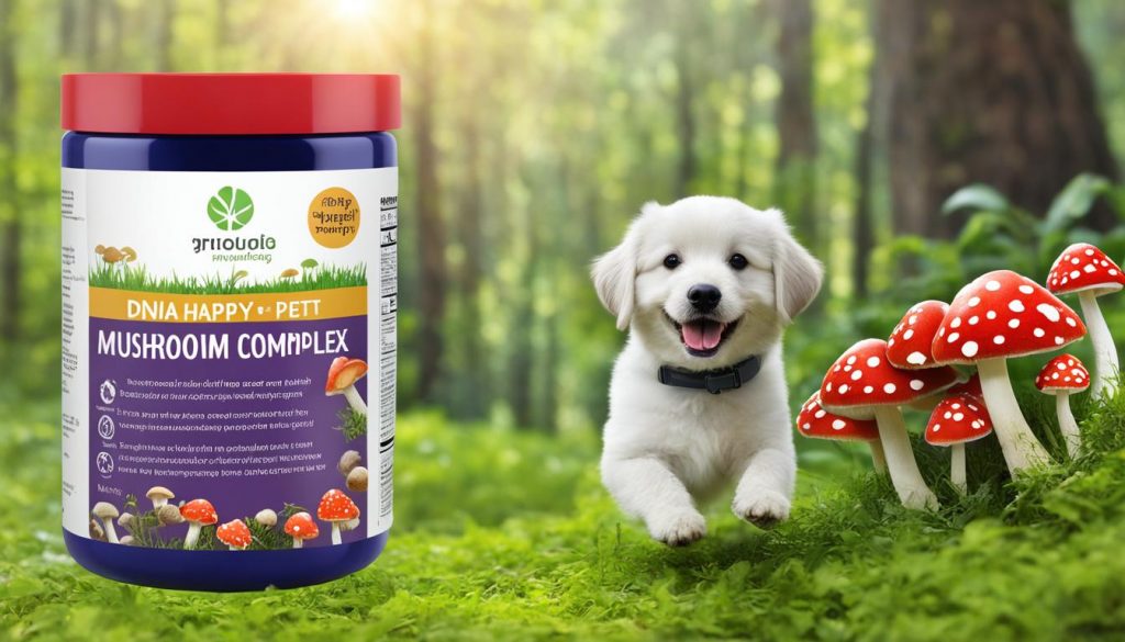 DNA PET Happy Immunity Mushroom Complex for Dogs