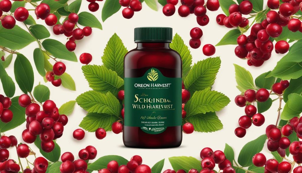 Oregon's Wild Harvest Schisandra Organic Herbal Supplement