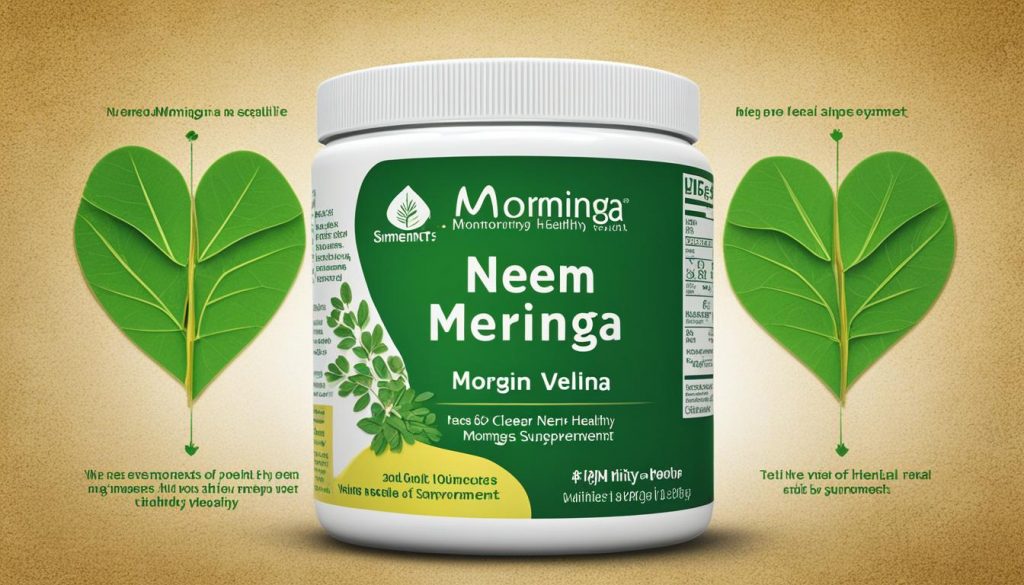 moringa and neem dietary supplement