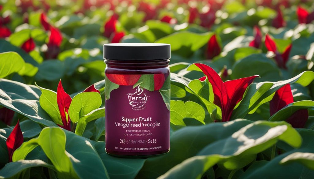 natural red spinach supplements