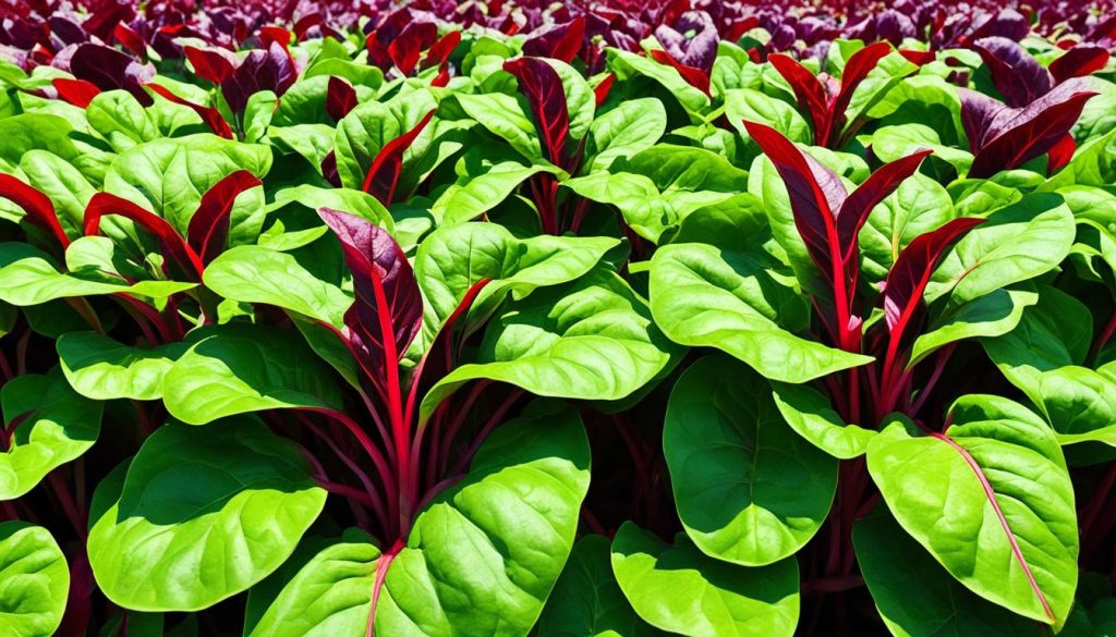 organic red spinach supplement