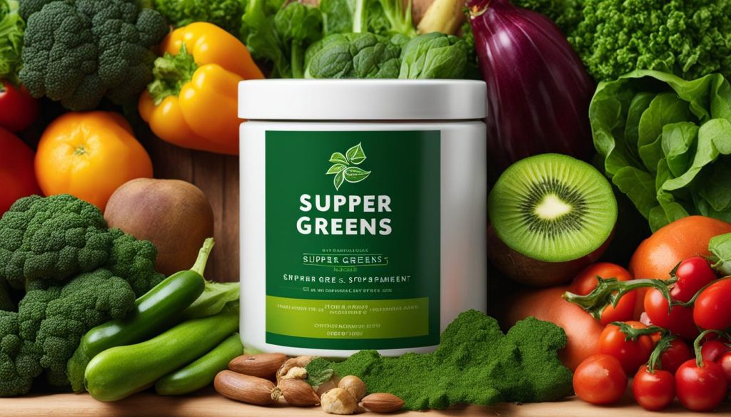 organic super greens supplement
