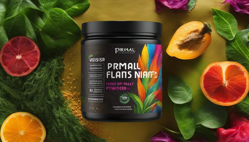 primal plants powder dietary supplement