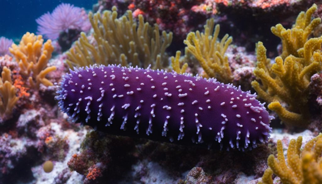 warm-water species sea cucumber