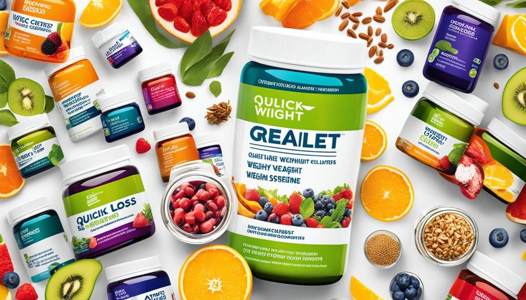 Quick Weight Loss Center Supplement Collection