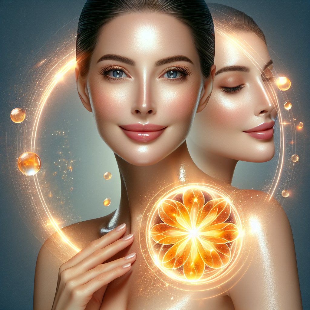 Image of radiant, glowing skin after using Image Skincare Vital C products
