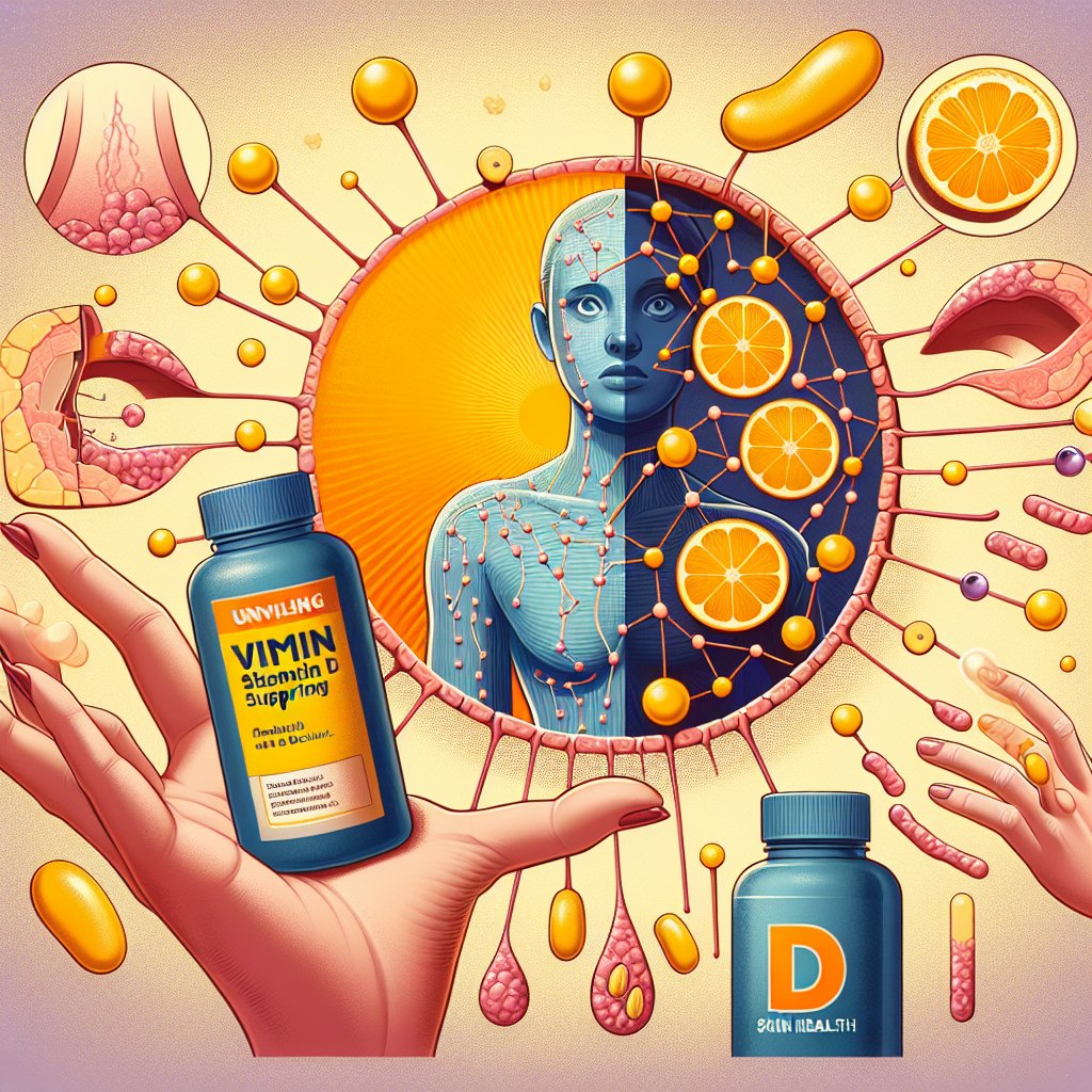 Vitamin D interacting with skin cells to unveil its impact on acne