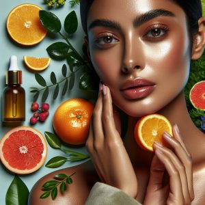 Radiant and rejuvenated skin with vitamin C and alpha arbutin