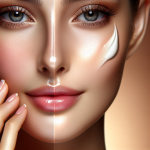 Radiant and youthful complexion achieved through Vitamin C facial serum