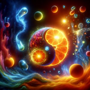 Vibrant image depicting the powerful combination of glutathione IV and vitamin C for maximum health benefits.