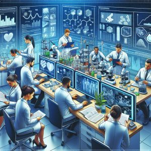 Researchers analyzing data on thermogenics effectiveness in weight loss